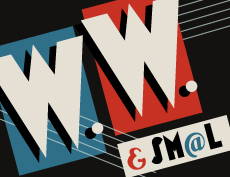 Walter White and Small Medium @LARGE Logo
